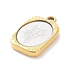 304 Stainless Steel Pendants STAS-F303-B03-2