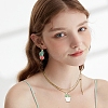 30Pcs 10 Styles Alloy Pendants ENAM-CJ0003-01-3