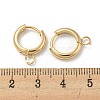 201 Stainless Steel Huggie Hoop Earring Findings STAS-P283-01X-G-3