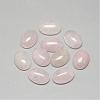 Natural Rose Quartz Cabochons G-R415-13x18-48-1