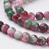 Jade Beads Strands G-D264-6mm-M-2