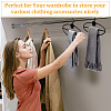 Plastic Scarf Display Hangers AJEW-WH0504-67C-5