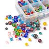360Pcs 5 Styles Handmade Lampwork Beads LAMP-LS0001-03-3