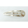 Iron Snap Hair Clip Findings X-IFIN-F119-1-1