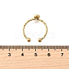 304 Stainless Steel Cuff Rings for Women RJEW-H250-01G-5