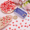 SUNNYCLUE 200Pcs 10 Styles Valentine's Day Theme Handmade Polymer Clay Beads CLAY-SC0001-72-3