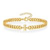 Letter 304 Stainless Steel Link Bracelets FS-WG7830E-08-1