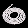 Glass Imitation Jade Beads Strands GLAA-H021-02-03-4