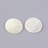 Freshwater Shell Cabochons SHEL-Q008-36-2
