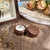 Round Wood Ring Storage Boxes AJEW-CL0005-46A-4