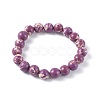 Synthetic Regalite Bead Stretch Bracelets X-BJEW-K212-B-024-1-2