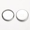 Tarnish Resistant 304 Stainless Steel Plain Edge Bezel Cups STAS-M226-03A-2
