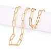 Brass Paperclip Chains MAK-S072-13B-G-1