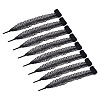 10 Pairs Polyester Lace Shoelaces AJEW-TA0003-14C-1