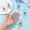 Giraffe Alloy Enamel Keychain KEYC-YW00169-01-5