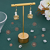 320pcs 4 styles Tibetan Style Alloy Caps FIND-DC0003-94-5