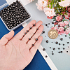 400 Pcs 5 Style Rack Plating Brass Beads KK-PH0005-30B-5