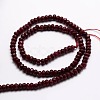 Dyed Natural Malaysia Jade Rondelle Beads Strands G-E316-2x4mm-20-2