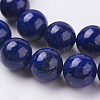 Natural Lapis Lazuli Beads Strands X-G-G087-12mm-3
