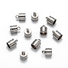 Tarnish Resistant 304 Stainless Steel Cord Ends X-STAS-E020-2-2