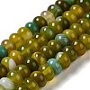 Natural Agate Beads Strands G-H295-C03-13-1