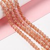 Natural Sunstone Beads Strands X-G-A205-28A-4