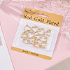 12Pcs 2 Styles Rack Plating Brass Pendants KK-BBC0024-10-6