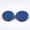 Painted Natural Wood Beads WOOD-S049-02C-02-2