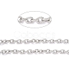 Tarnish Resistant 304 Stainless Steel Rolo Chains CHS-O010-02P-4