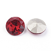 Pointed Back & Back Plated K9 Glass Rhinestone Cabochons RGLA-J012-8mm-501-3