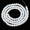 Electroplate Glass Beads Strands EGLA-A044-P1mm-A01-4