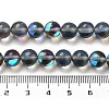 Transparent Glass Beads GLAA-B022-8mm-08-4