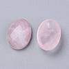Natural Rose Quartz Cabochons X-G-G760-A08-2