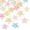 20Pcs UV Plating Transparent Acrylic Beads MACR-TA0002-79-3
