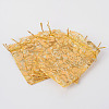 Rose Printed Organza Bags OP-R021-10x12-04-2