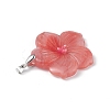 Watermelon Stone Glass Big Pendants G-B040-01P-14-3