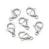 Tarnish Resistant 316 Surgical Stainless Steel Lobster Claw Clasps STAS-316-FL12A-1