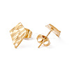 304 Stainless Steel Stud Earring Findings STAS-G270-02G-02-2