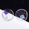 Transparent Resin Cabochons CRES-S362-013A-02-2