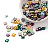 ABS Plastic Imitation Pearl Cabochons SACR-R748-6x6mm-M-1