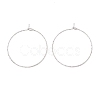 316 Surgical Stainless Steel Hoop Earrings Findings STAS-D183-02P-03-1