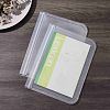 PEVA Waterproof Translucent Resealable Bag AJEW-F051-04-5