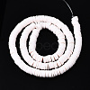 Handmade Polymer Clay Beads Strands CLAY-R089-6mm-134-3