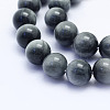 Natural Hawk's Eye Beads Strands G-L478-03-10mm-2