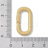 Rack Plating Brass Micro Pave Cubic Zirconia Spring Gate Rings Clasps KK-NH0002-19G-01-3