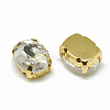Sew on Rhinestone RGLA-T091-10x14mm-01G-2