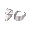 Non-Tarnish 201 Stainless Steel Snap on Bails X-STAS-R071-28-2