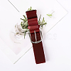 1Pc Imitation Leather & Polyester Elastic Softball Belts AJEW-CL0001-37B-4