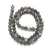 Natural Grey Moonstone Beads Strands G-K245-A05-02-2