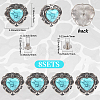8 Bags Alloy Decorative Rivets BUTT-CP0001-21-2